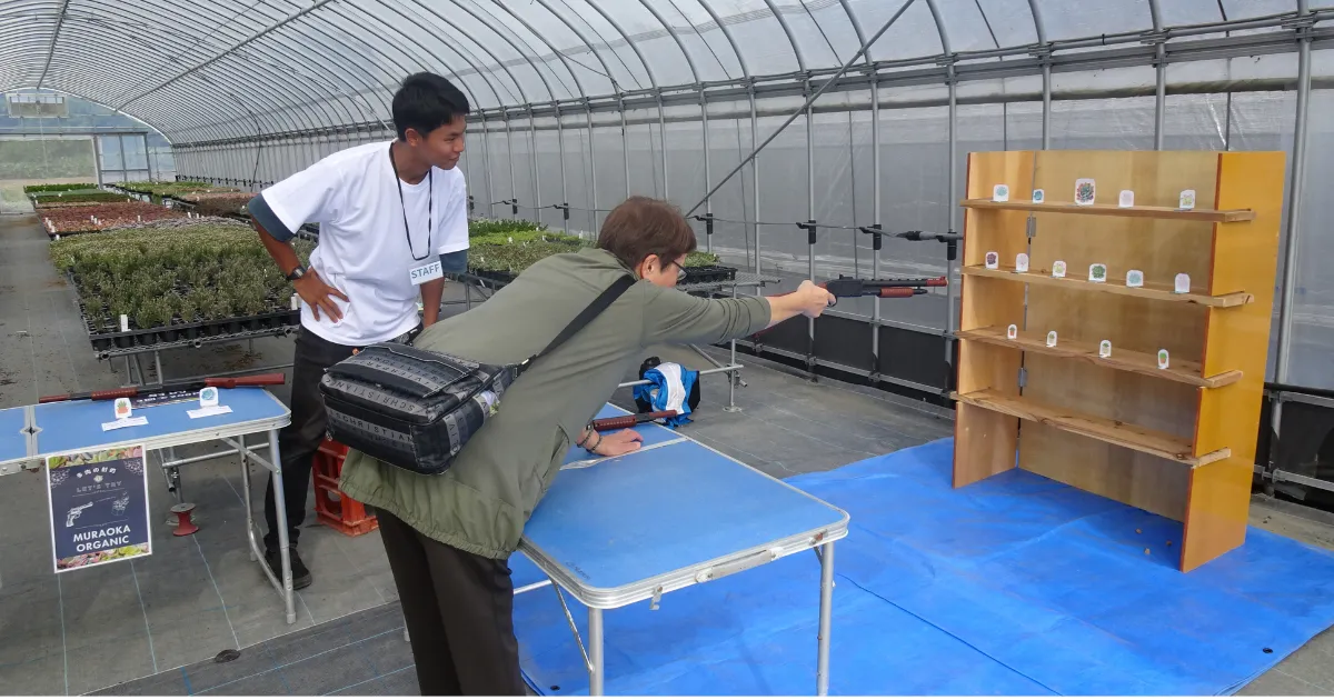 第3回ガデパフェス射的コーナー