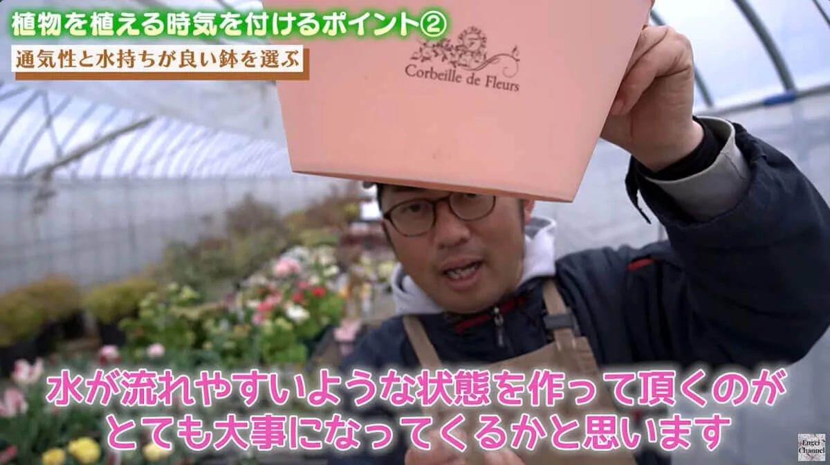 植物を植え付ける時に気を付けるポイント